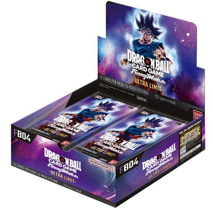 FB04 Booster Pack| Ultra Limit | Fusion World | DRAGON BALL | English