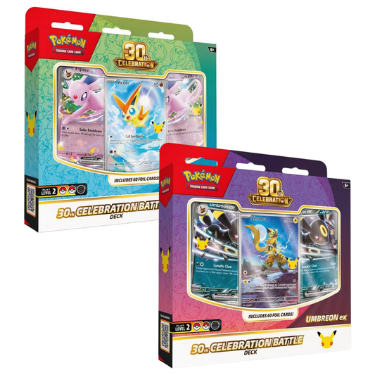 30th Celebration Deluxe Battle Deck - Espeon ex / Umbreon ex (Pre-Order)