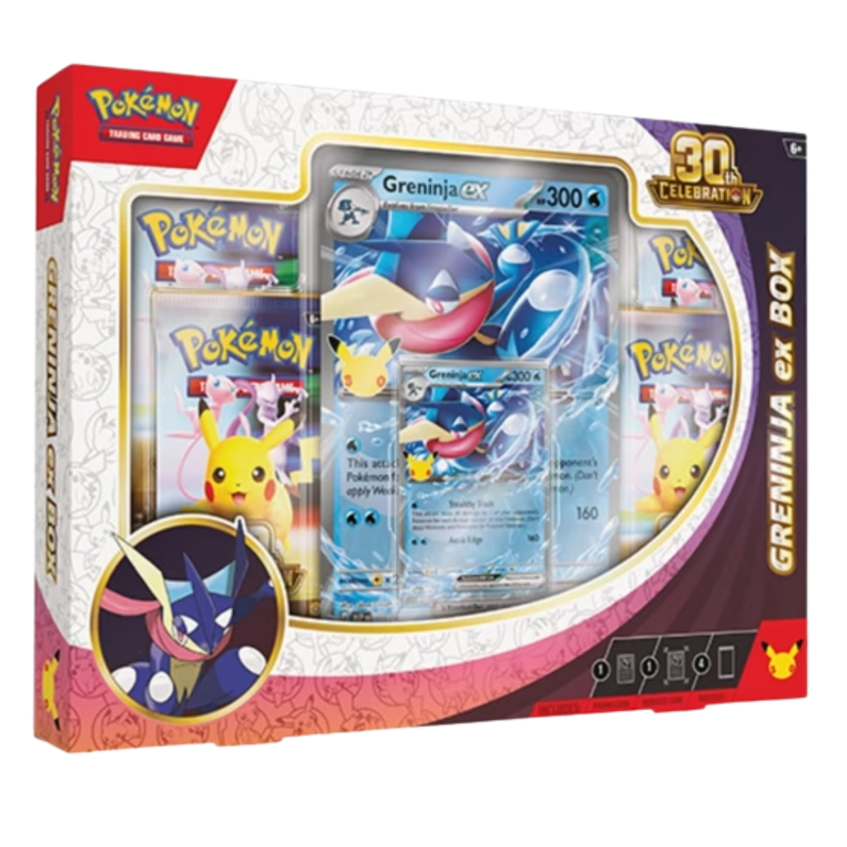 30th Celebration - Greninja ex / Sylveon ex Box (Pre-Order)