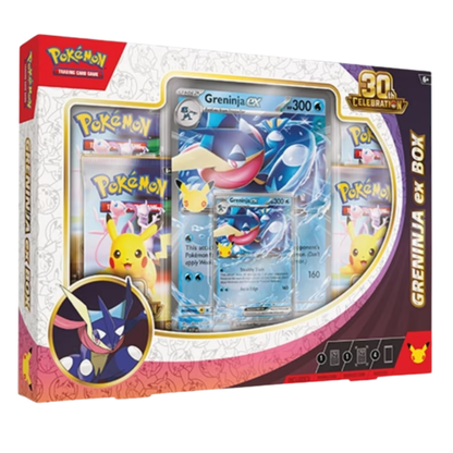 30th Celebration - Greninja ex / Sylveon ex Box (Pre-Order)
