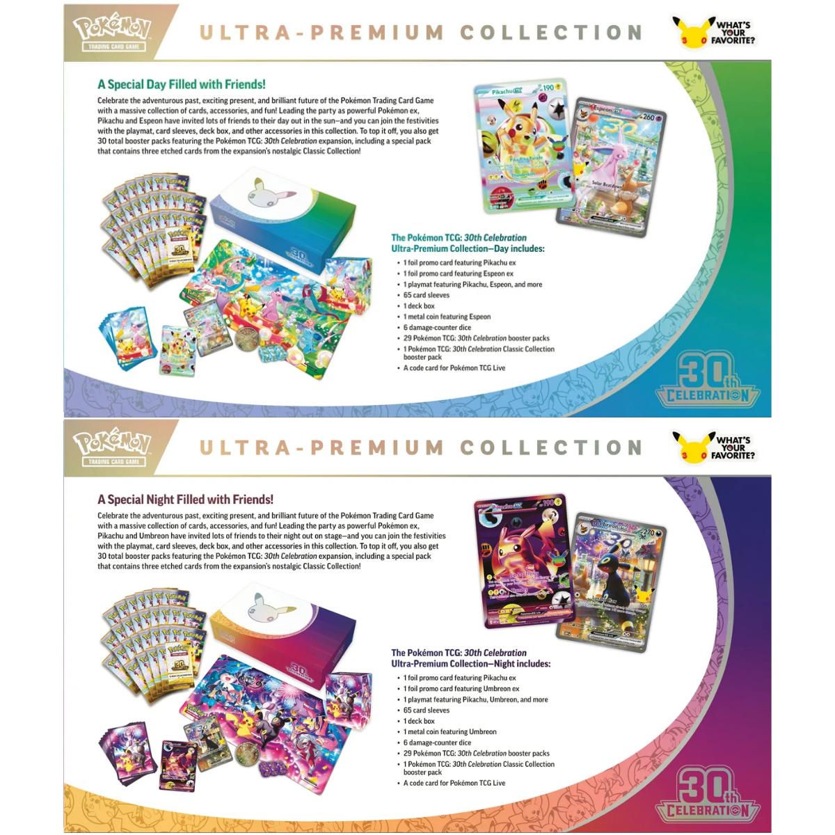 30th Celebration Ultra-Premium Collection - Day / Night (Pre-Order)