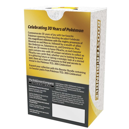 30th Celebration Booster Bundle (Pre-Order)