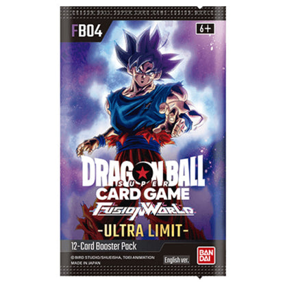 Booster Box FB04 | Ultra Limit | Fusion World | Dragon Ball | English