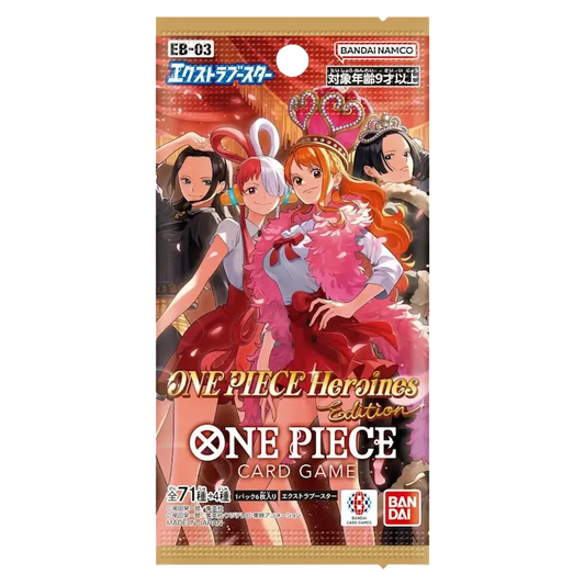 EB-03 Booster Pack | ONE PIECE | Heroines Edition | Japanese