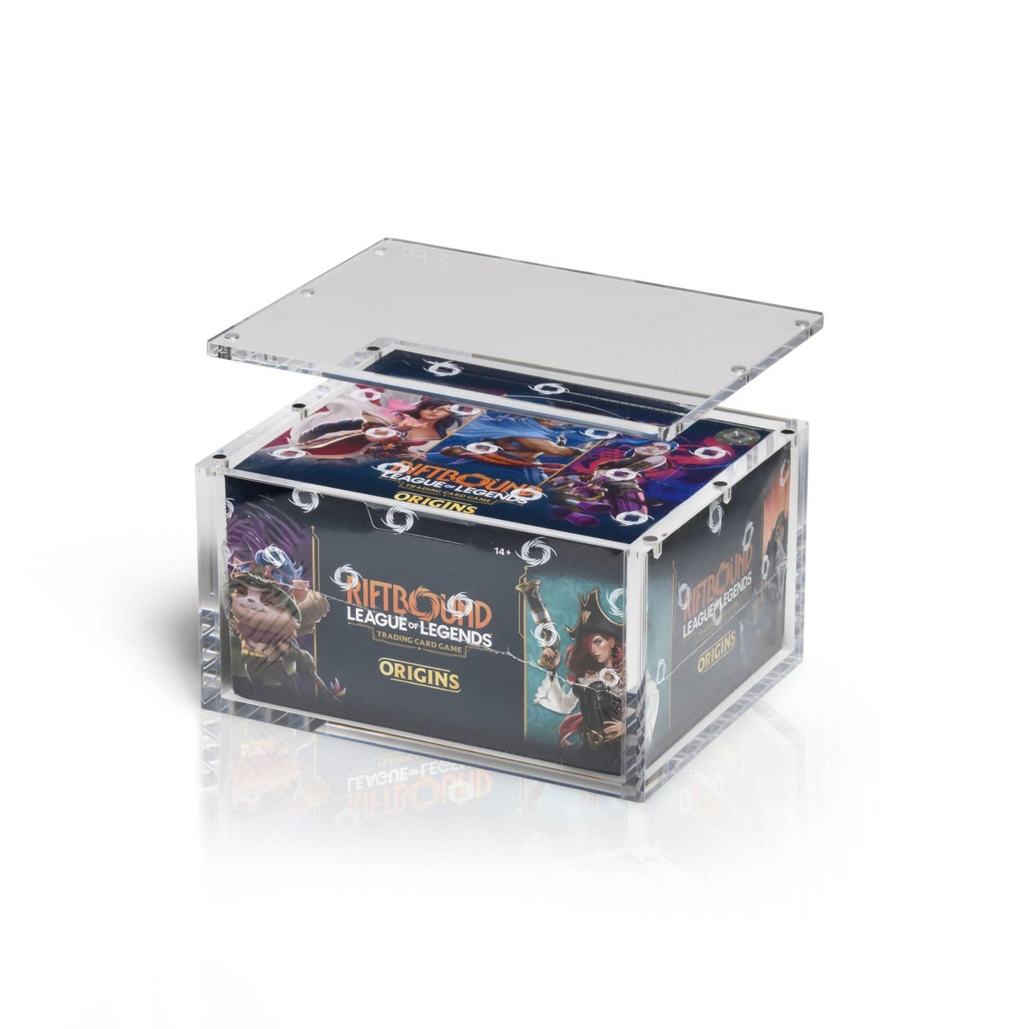 Magnetic Acrylic Box for Riftbound | The Acrylic Box