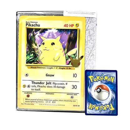 Jumbo Card Album 30-60 Pockets | 25th Anniversary | Binder for 30 Jumbo Cards
